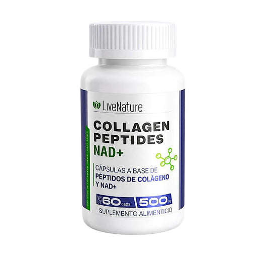 Peptidos de colageno + NAD Livenature