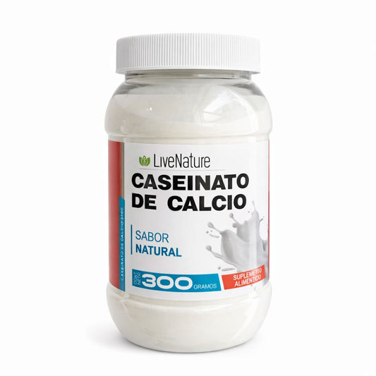 Caseinato de calcio 300 gramos Livenature